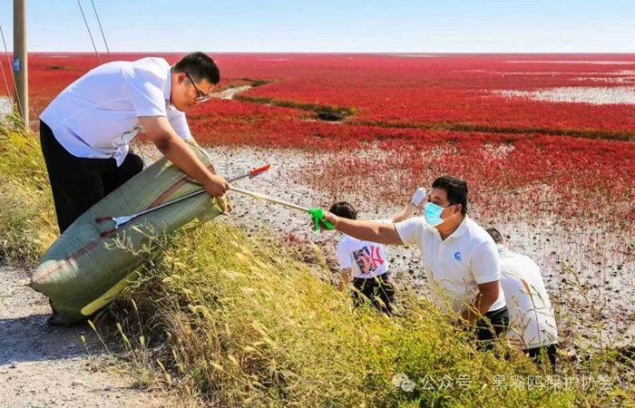 十年同行,碧海长清第十届全国净滩公益活动(盘锦站)圆满落幕 十年同行,碧海长清第十届全国净滩公益活动(盘锦站)圆满落幕